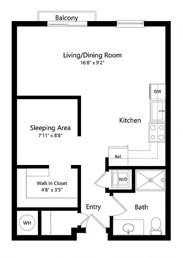 Floor plan Bradford