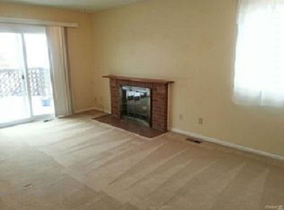 Living Room with Fireplace