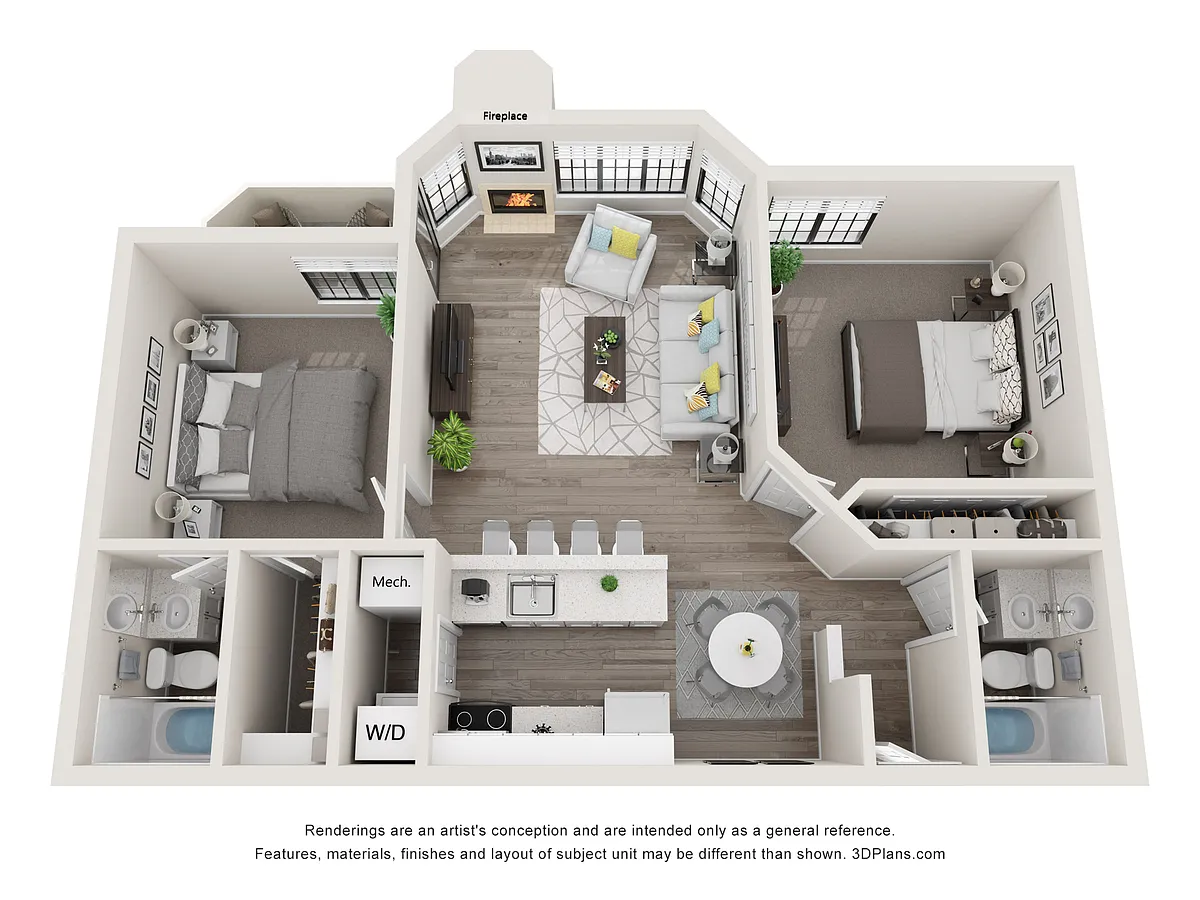 Floor plan Melrose