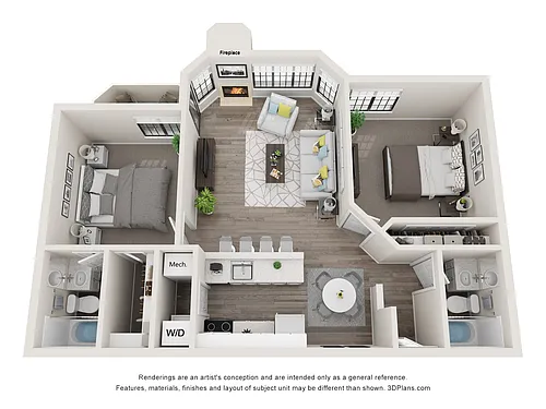 Floor plan Melrose
