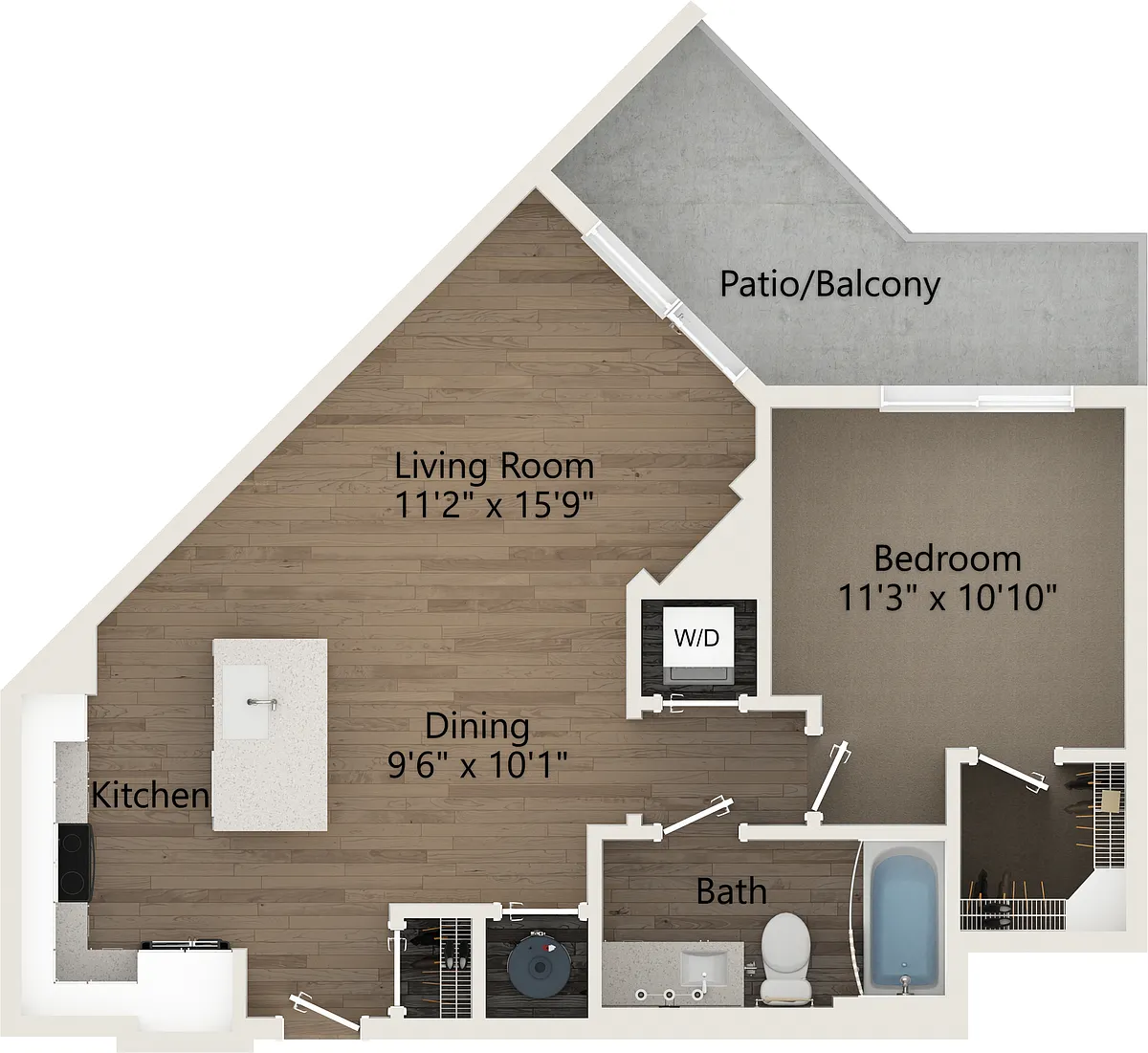 Floor plan Tranquil