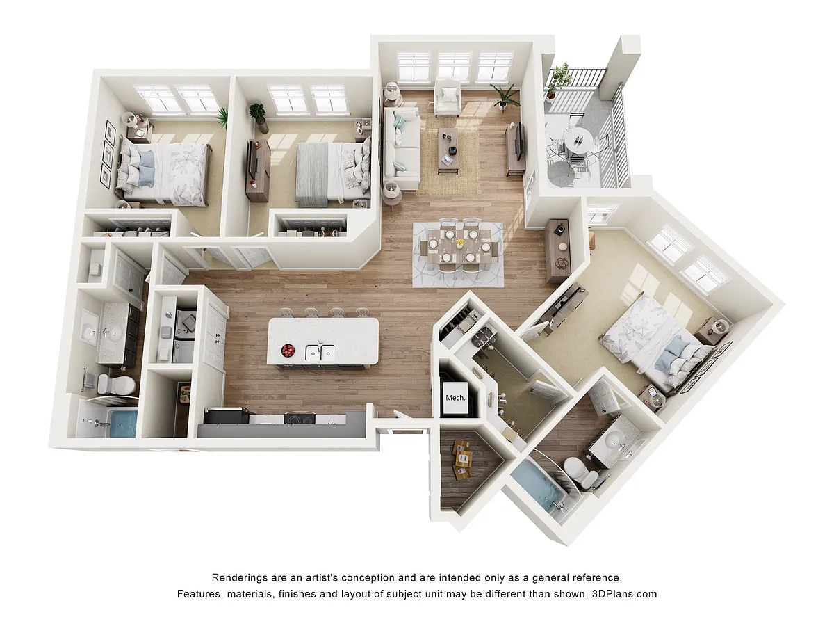 Floor plan The Miramar