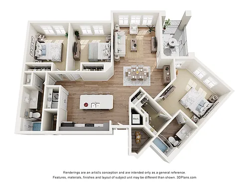 Floor plan The Miramar