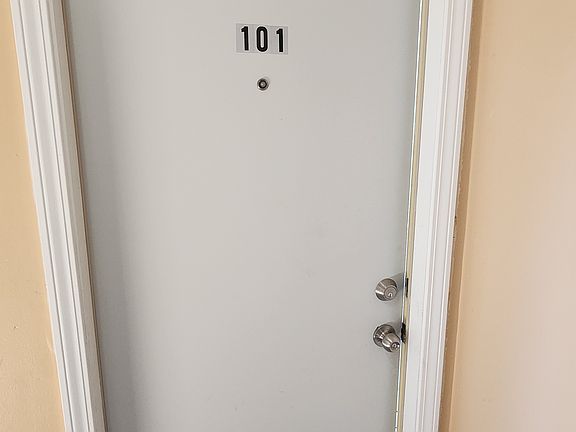 apartment 101 front door