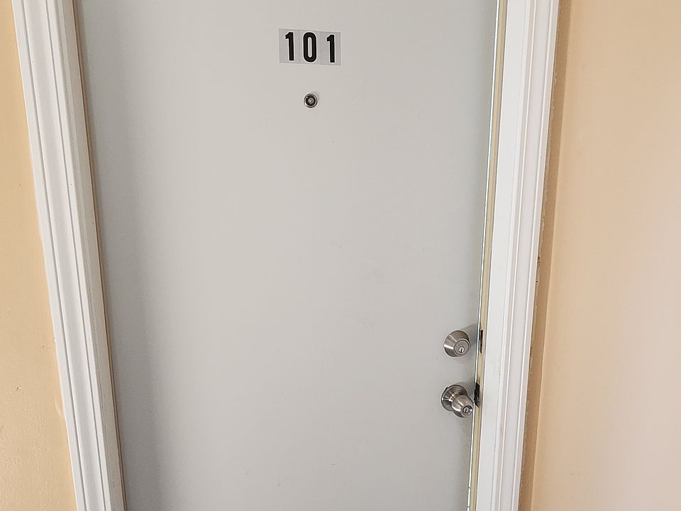 apartment 101 front door