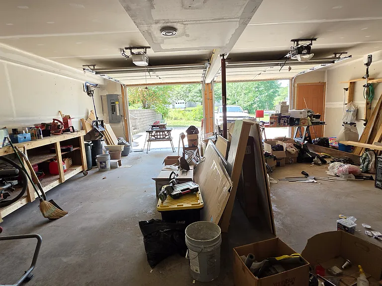 two car garage