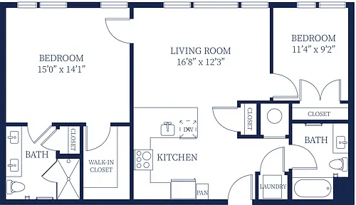 Floor plan B3