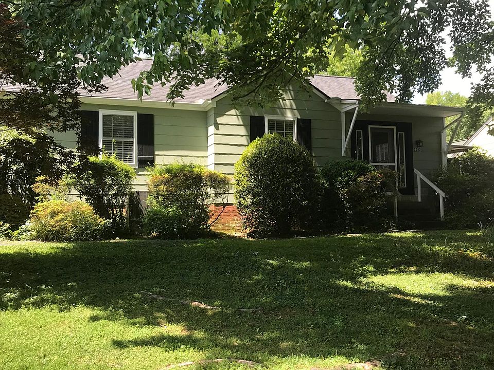 Shaded front yard