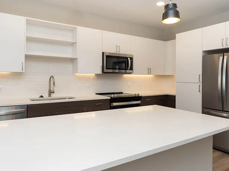 Kitchen with Stainless Steel Appliances