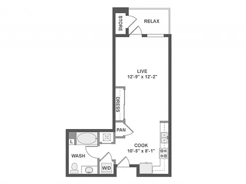 Floor plan E1