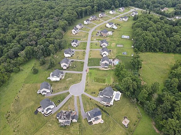 aerial view of community