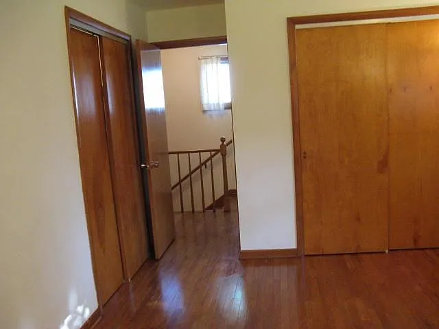 Which closet has the gift in the master bedroom