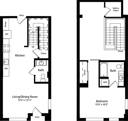 Floor plan TH1.1