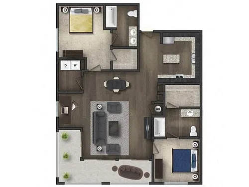 Floor plan Bartley