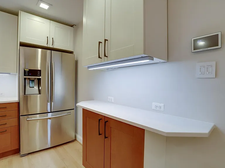 Abundant counter space