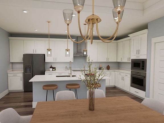 Spacious Kitchen with Built-In Appliances
