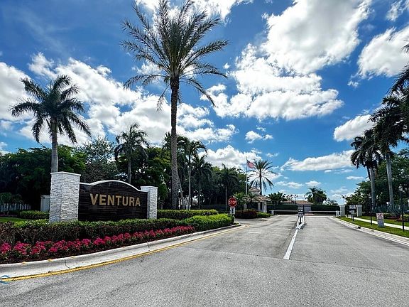 Gated Community Entrance from Military Trail
