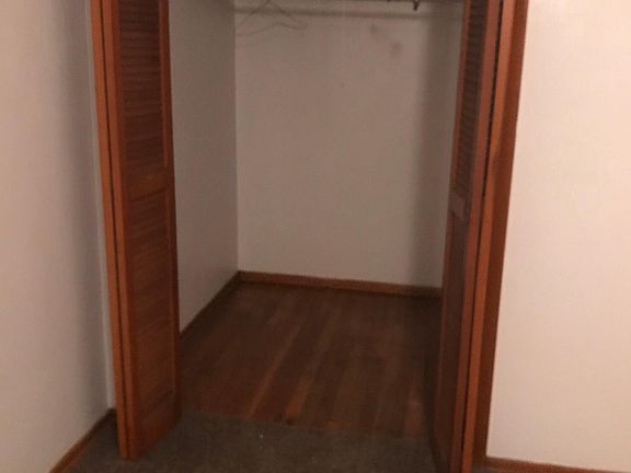 large closet in both bedrooms.