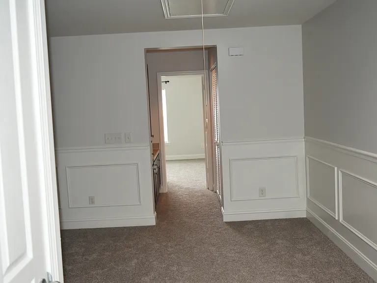 View from the stairs upstairs