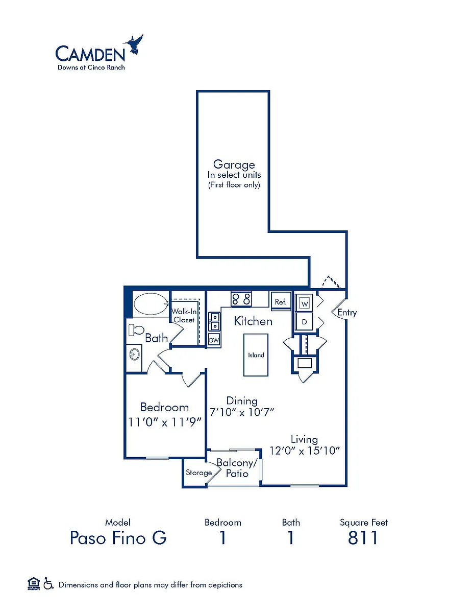 Floor plan Paso Fino G