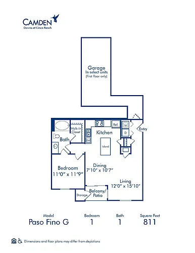 Floor plan Paso Fino G