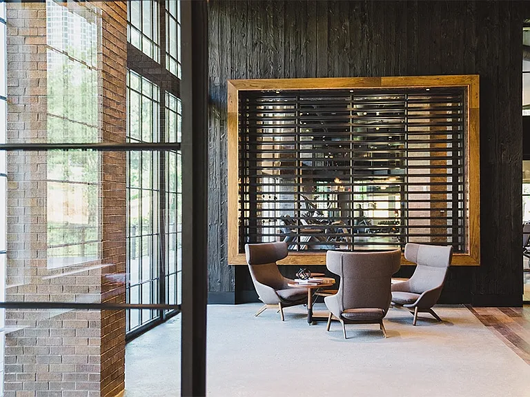 Catch up on some reading in the seating area off of the lobby