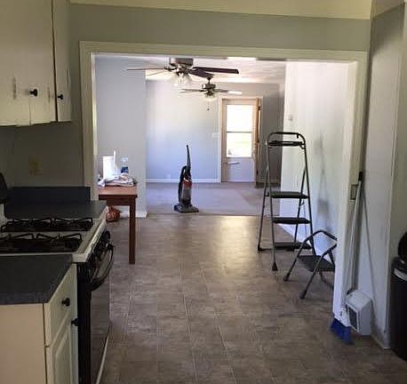 Kitchen, Dining, Living Open Concept
