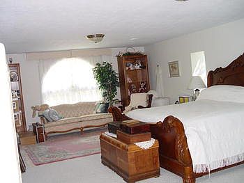 This over the garage mother in law suite has perfect lighting and privacy.