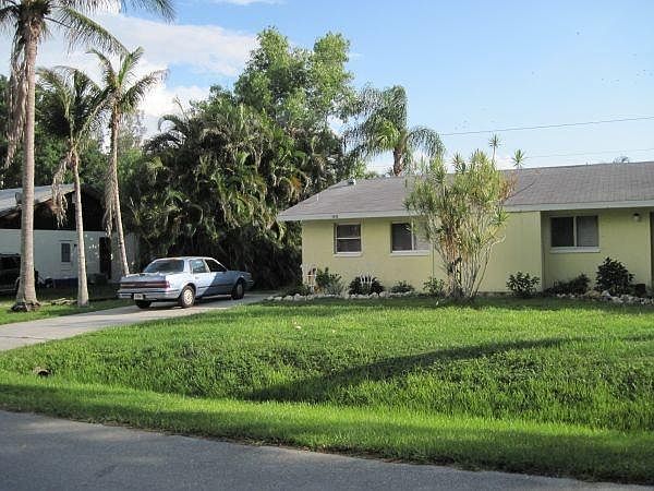 Duplex apartment on left