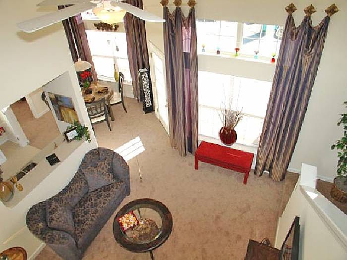 Over Looking Loft to LR