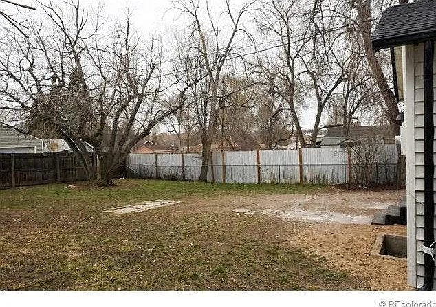 Fenced in yard