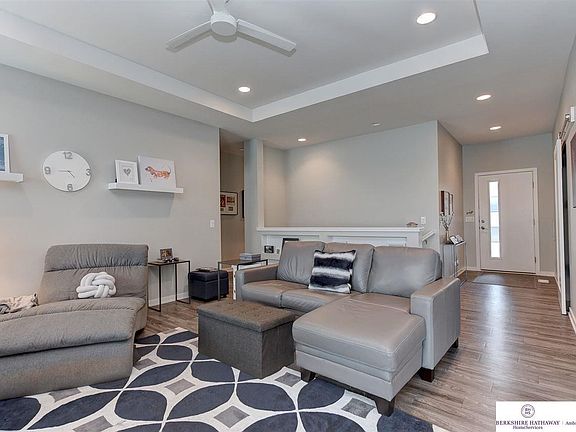 Warm colors. Spacious room.