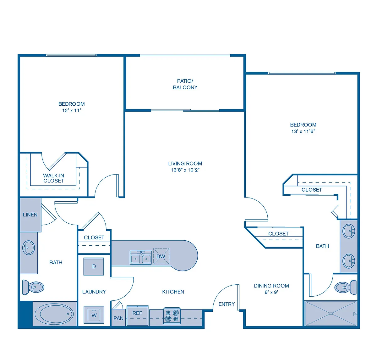 Floor plan B1