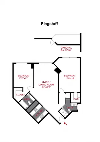 Floor plan Flagstaff