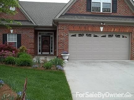 Two car gargage. Insulated, automatic garage door.