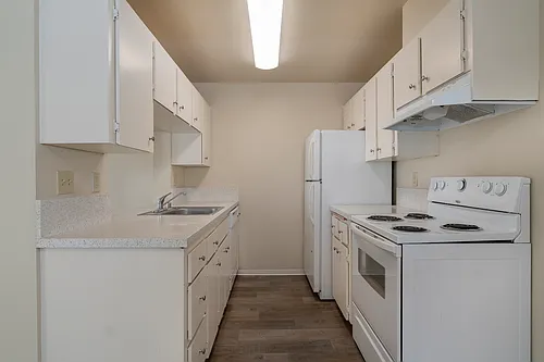 Floor plan One Bedroom w/Deck or Patio