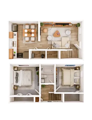 Floor plan B1