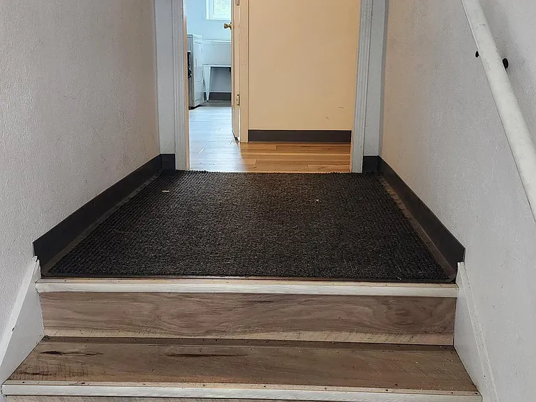 Entrance to apartment complex