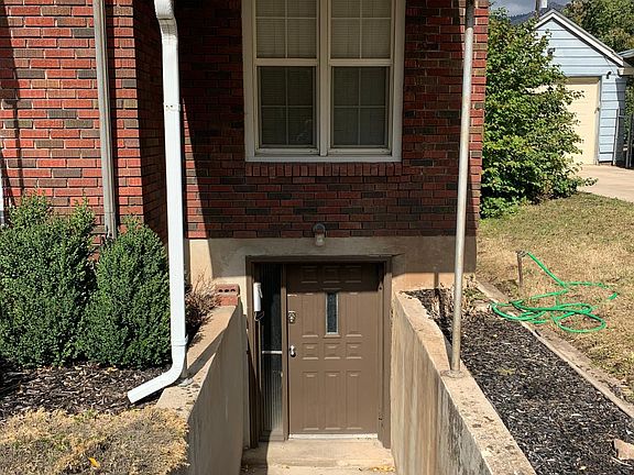 front door -basement apartment