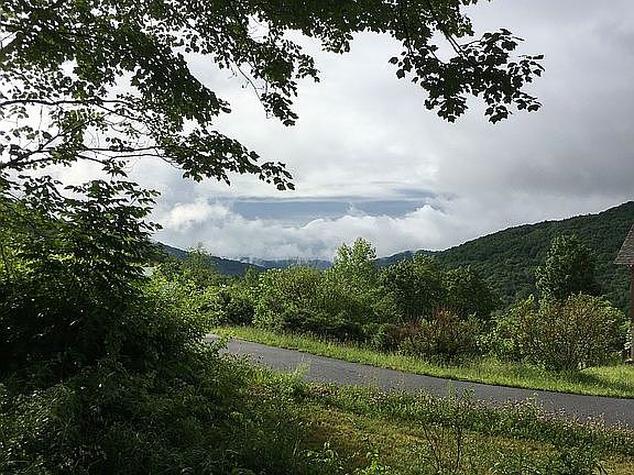 View on a misty morning