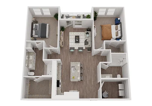 Floor plan B1