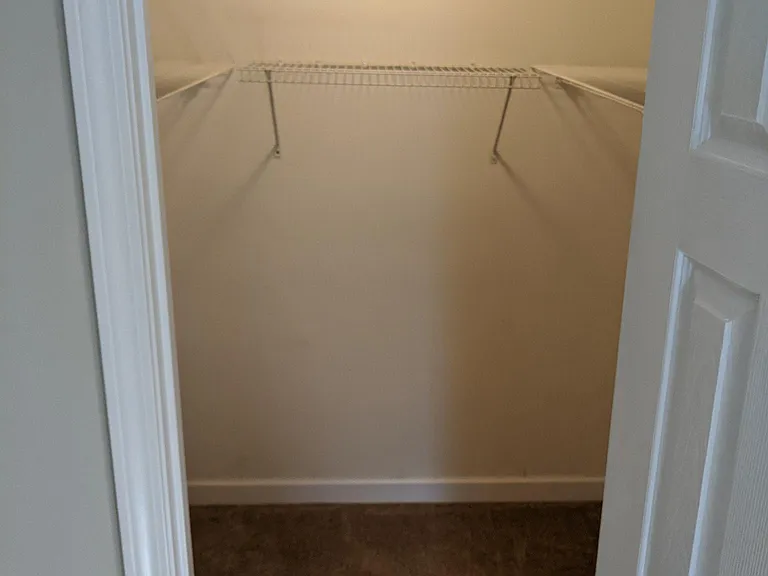 Master bedroom walk-in closet