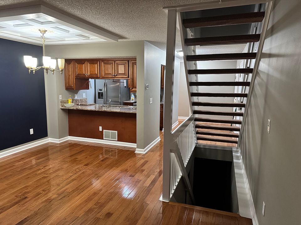 Dining area and stairs