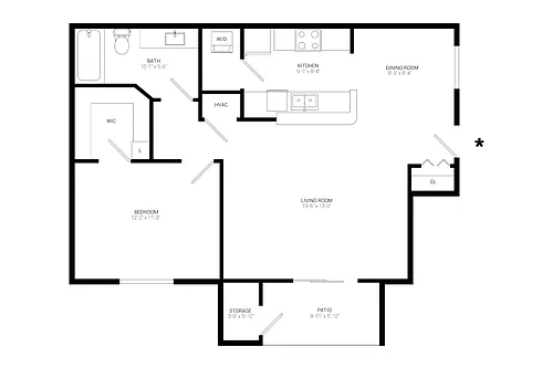 Floor plan A2