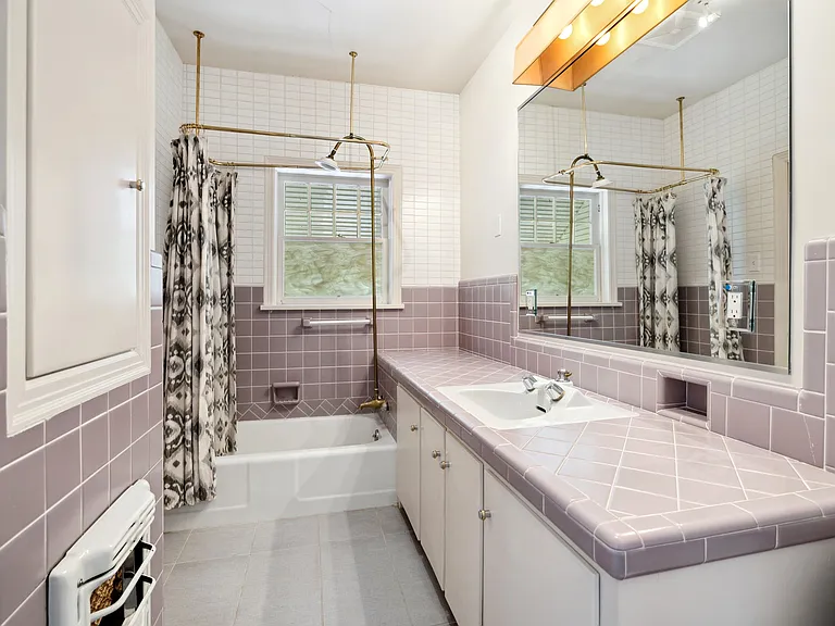 Jack and Jill bathroom upstairs