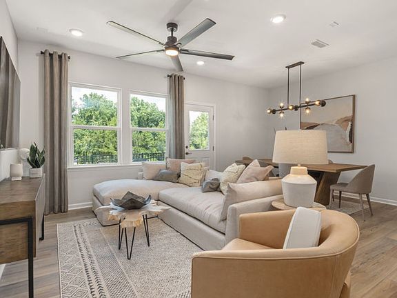 Spacious Living Area - Model Representation
