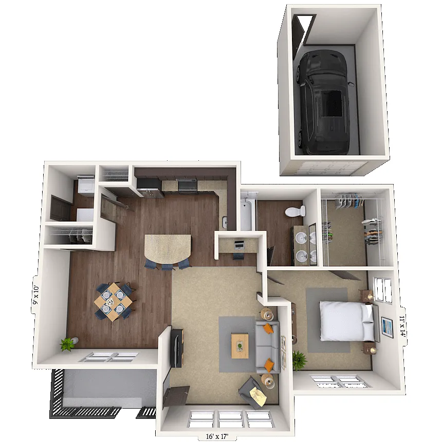 Floor plan Flax