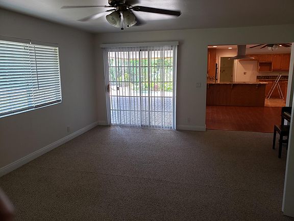 Bonus room to kitchen and backyard