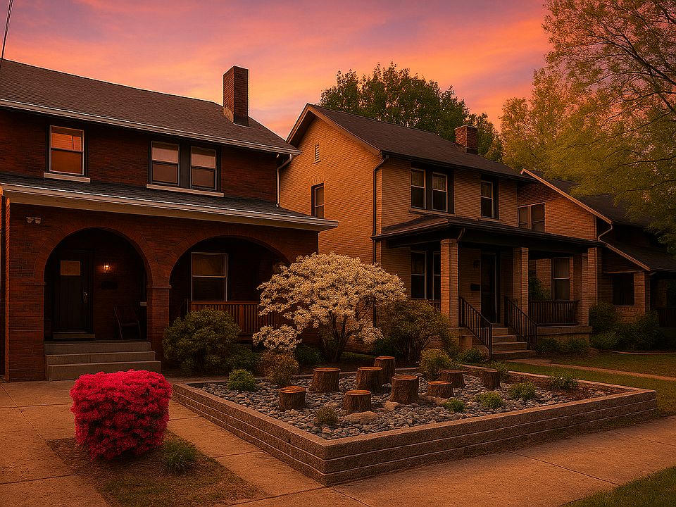 External view with sunset filter