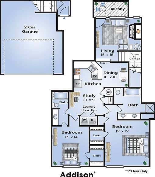 2nd image of 14827 Preston Rd APT 1609